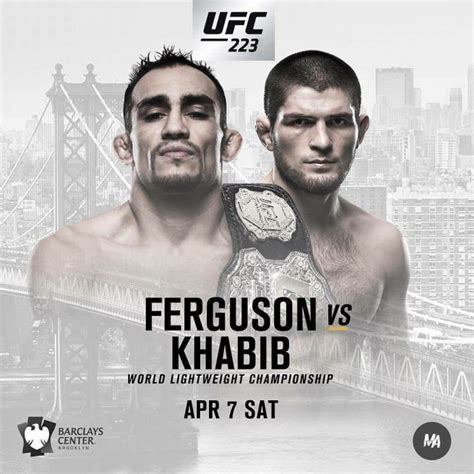 khabib vs ferguson betting|UFC 223: Ferguson vs Khabib .
